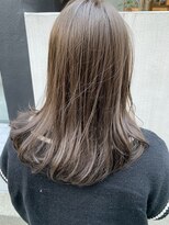 アフロートpd+ KOBE(AFLOATpd+)&nbsp;ブリーチなしの透明感カラー　グレージュ