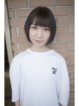 サロンドミルク 原宿(salon de MiLK) 【salon de MiLK 原宿】シルバーグレー&ショートボブ