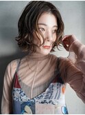 くびれ/ノーバンク/黒髪/ラベンダーカラー/髪質改善/30代40代