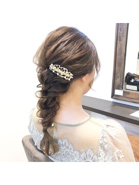 ラファンス イマザト(LaFENCE IMAZATO) 編みおろしアレンジ