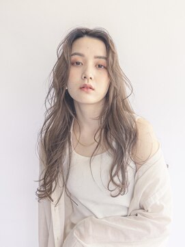 ニカイ(2F) 似合わせカットイメチェン/アッシュグレージュ/ハイライトカラー