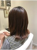鎖骨ラインミディアムスタイル