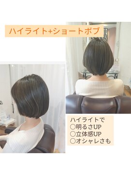 ウィロー(WILLOW) 【WILLOW京橋/都島】ショートボブ