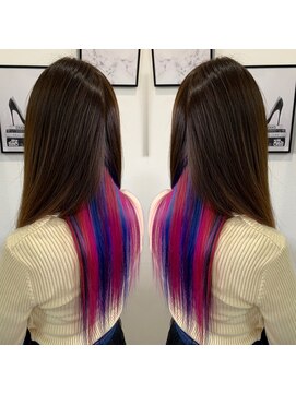 ヘアデザイン ルピナス(HAIR DESIGN Lupinus) インナーカラー