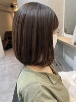 フルール(Fleur)&nbsp;恵比寿 髪質改善 縮毛矯正 大人ボブ 前髪カット 韓国風