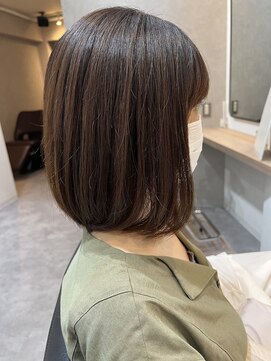 フルール(Fleur) 恵比寿 髪質改善 縮毛矯正 大人ボブ 前髪カット 韓国風