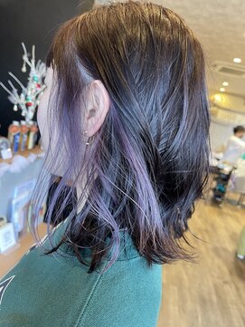 シークス(SYKTH.) 大人のイヤリングカラー／ペールパープル