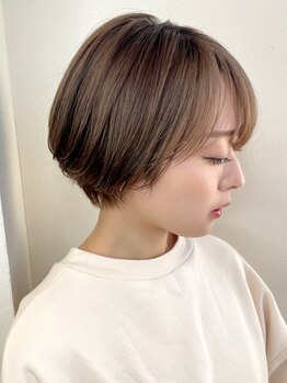 ヘアーカッティングガーデン ジャック モアザン 梅田店の写真/ショートボブが得意◎再現性が高く、扱いやすいと大好評。セットのしやすさはカット技術で変わる！