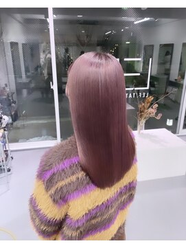 レフ(LEF) ピンクラベンダーベージュ