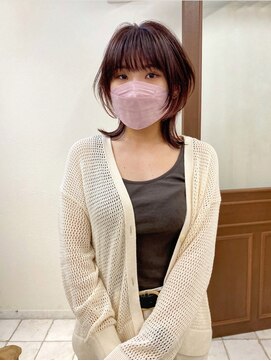 キジ(kiji) 【kiji】ボブウルフ　＃久屋美容院＃丸の内美容院＃髪質改善