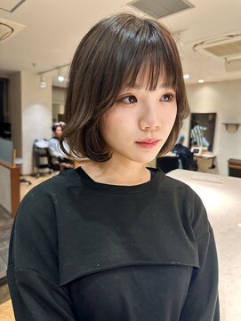 ロンドブルーム 天神大名店(Lond Bloom) 10代20代30代ショートボブ髪質改善丸みショート似合わせカット