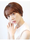 30代40代50代の大人女性におすすめの前下がりショートボブ　川口