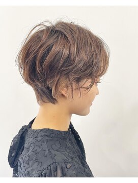 ピース ヘアーワーク(PEACE HAIR WORK) ショートパーマスタイル