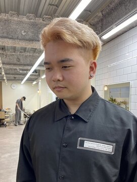 ガレージ バイ グリーン 原宿 表参道(Garage by green) 【JINKI】 ミルクティーホワイトショート