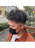 韓国マッシュスペインカールスパイキーショート〈理容室〉西川口