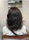 レディース くるくるパーマ