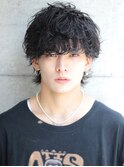 【シャドウパーマ】韓流無造作ウルフ/渋谷/スパイラル