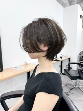 セラ(cella) 前髪長め/ショートボブ【岡村大介】