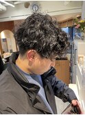 メンズ　プーリーパーマ　鶴ヶ峰　横浜