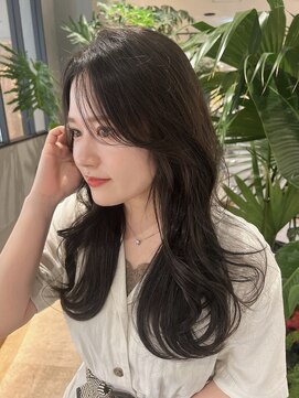 ページ(page) 顔まわりレイヤー大人グレージュカラー