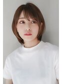 【GEEKS渋谷】ヌーディーベージュ/春カラー/レイヤーボブ/ウルフ