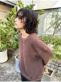外ハネボブ美髪ショートカット ボブ ウルフカット