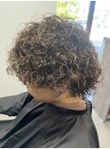 強めメンズパーマ