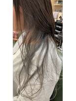 ナウト(now.t) レディース グレーインナーカラー☆