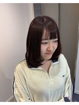 アヴァンスアンス 広島袋町店(AVANCE.ens)&nbsp;カシスレッドカラー