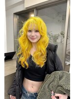 レコ 渋谷(LECO)&nbsp;パールイエローロングヘア