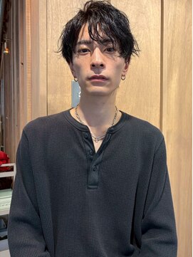 ヨハク メンズ 大阪梅田中崎町(yohaku メンズ) <86>メンズカット・ニュアンスパーマ♪ブリーチ・学割U24も人気