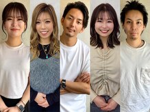 トップクラスの技術を誇るスタイリストがお客様をお出迎え♪