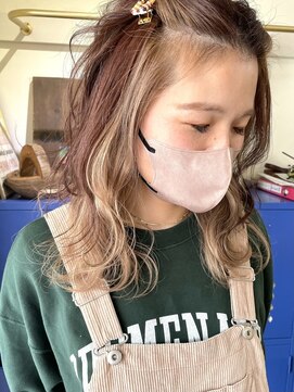 ラック 津田沼(LUCK) ベージュ/インナーカラー/ケアブリーチ/似合わせカット