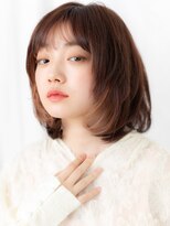 ドクターズサロン LAB 小山店&nbsp;大人かわいいオンブレ丸みミディアムe小山10代20代30代