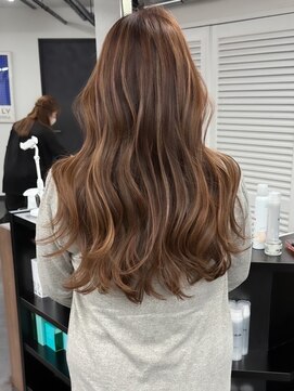 ジルブラン 土浦(JIL BLAN) ハイライトバレイヤージュダブルカラーケアブリーチ20代30代