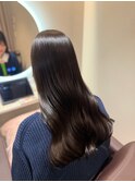地毛風馴染ませカラー