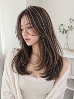 ゼゼ 高知店(zeze)&nbsp;ハイライト/レイヤーカット/ハッシュカット/髪質改善/韓国ヘア