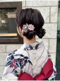 ☆浴衣の着付けとヘアセット☆