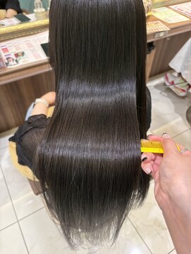 アッシュ 南万騎が原店(Ash) 髪質改善×オリーブカラー