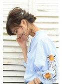 ＜3分アレンジ＞ラフ可愛い上級者見えアップヘア【EARTH浦添店】