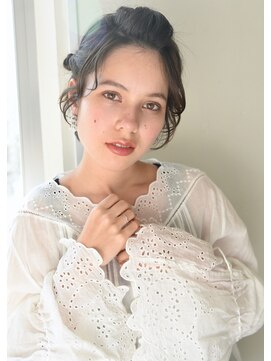 ユノ(juno) 【Lepes】ショートヘアアレンジ★結婚式やお出掛けに♪