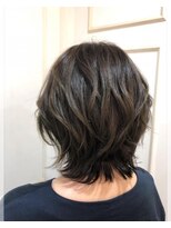 クロップ エス 湘南辻堂(crop es) 【cropes辻堂 斉藤】ウルフボブ×マッチャラテ