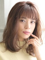 モーラ 浅香山店(MOLLA) 柔らかさをまとったミディアム【夏カラー/レイヤーロング】