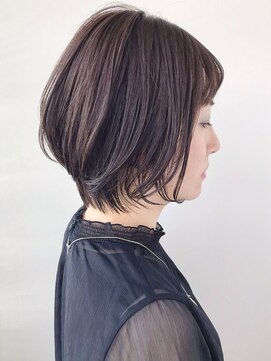トータルビューティーハウス フラップ ミチ 野田店(total beauty house flap MICHI) 大人キレイめショートボブ