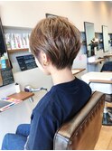 ショートボブ/丸みショート