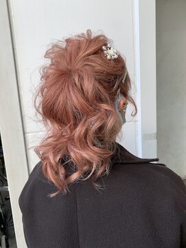 サロンドミルク 溝の口店(salon de MiLK) 結婚式!簡単アレンジ!