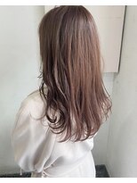 キャンバス バイ ネオリーブ 横浜西口(Canvas by neo.)&nbsp;ロングレイヤー シースルーピンクブラジュ