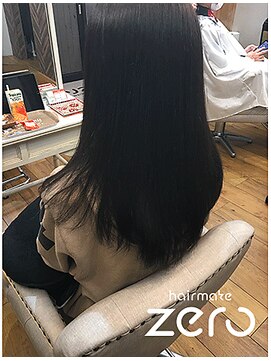 ヘアメイクゼロ 坂戸駅前店(hairmake zero) エアリーストレート