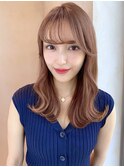 大人かわいい小顔外巻き外ハネ20代30代吉祥寺