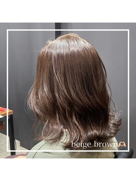 アールヘアー(ar hair) 【市川諒】冬に大人気！上品で柔らかい brown